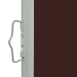 Berkfield Patio Retractable Side Awning 160X300 Cm Brown - thumbnail 3