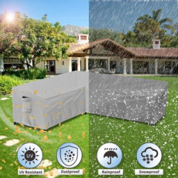 Gr8 Garden Waterproof L Shape Sofa Cover Premium Heavy Duty Protection Protector - thumbnail 4