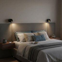 Ultra Beam Lighting Ultrabeam Black Adjustable Wall Mounted Bedside Reading Light 3 Watt 3000K Warm White Led - thumbnail 5
