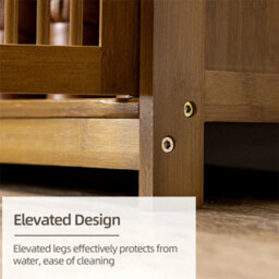 Large Wooden Shoe Cabinet Storage Cupboard Unit Shoe Rack - thumbnail 6