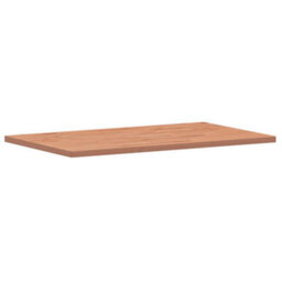 Berkfield Table Top 100X60X2.5 Cm Rectangular Solid Wood Beech - thumbnail 3