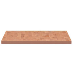 Berkfield Table Top 100X60X2.5 Cm Rectangular Solid Wood Beech - thumbnail 5