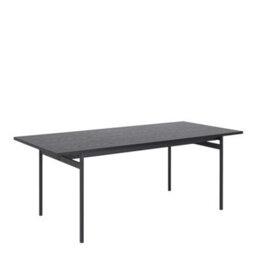 Wyld Haus Norwich 200Cm Dining Table With 4 Sand Fabric Swivel Chairs - thumbnail 2