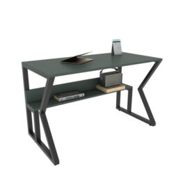 Decorotika Wake Study And Writing Desk Green And Black - thumbnail 5