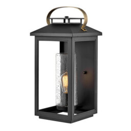Luminosa Lighting Luminosa Hinkley Atwater Outdoor Wall Lantern Black, Ip44 - thumbnail 1