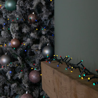 Samuel Alexander 9M 360 Led Battery Operated Christmas Berrybrights String Lights In Multi-Coloured - image 1