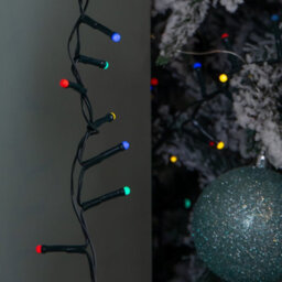 Samuel Alexander 9M 360 Led Battery Operated Christmas Berrybrights String Lights In Multi-Coloured - thumbnail 7