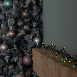 Samuel Alexander 9M 360 Led Battery Operated Christmas Berrybrights String Lights In Multi-Coloured - thumbnail 1