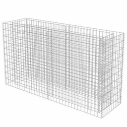 Walplus Gabion Raised Bed Galvanised Steel 180X50X100 Cm - thumbnail 3