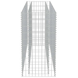 Walplus Gabion Raised Bed Galvanised Steel 180X50X100 Cm - thumbnail 6