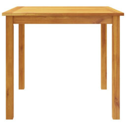 Berkfield 5 Piece Garden Dining Set Solid Wood Acacia - thumbnail 4