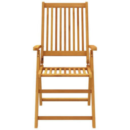 Berkfield 5 Piece Garden Dining Set Solid Wood Acacia - thumbnail 6