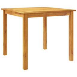 Berkfield 5 Piece Garden Dining Set Solid Wood Acacia - thumbnail 3