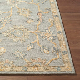 Livabliss Arnold-Hand Tufted Grey Beige Pink Wool Traditional Boho Living Dining Bedroom Rug 183 X 274 Cm Easy Care, Non Shedding - thumbnail 5