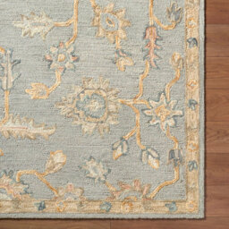 Livabliss Arnold-Hand Tufted Grey Beige Pink Wool Traditional Boho Living Dining Bedroom Rug 183 X 274 Cm Easy Care, Non Shedding - thumbnail 8