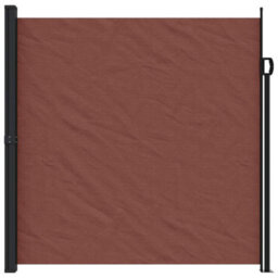 Walplus Retractable Side Awning Garden Sun Shade Canopy Gazebo For Back Door, Porch, Patio Brown 200X500 Cm - thumbnail 3