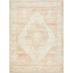 Livabliss Becki Owens Luca-Vintage Blue Brown Green Traditional Vintage Boho Living Dining Bedroom Rug 200 X 275 Cm Easy Care, Non Shedding - thumbnail 1