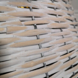 48Or70Cm Samuel Alexander Kd Willow Christmas Tree Skirt Wicker Rattan  Large White Wash - thumbnail 9