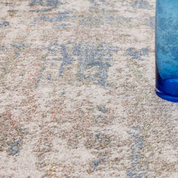 The Rug Edit Opal Abstract Blue Living Room Rug - 120X160Cm - thumbnail 3