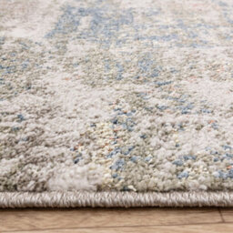 The Rug Edit Opal Abstract Blue Living Room Rug - 120X160Cm - thumbnail 8