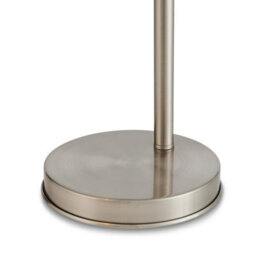 Furniturebox Uk Riley Silver & White Adjustable Table Lamp - thumbnail 7