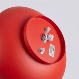 Sollux Lighting Omiq Steel/pvc Red 4 Lights Modern Ceiling Lamps - thumbnail 6