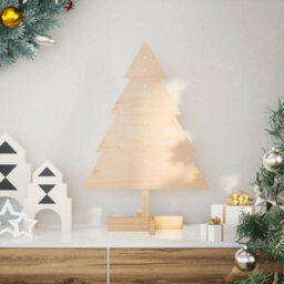 Berkfield Wooden Christmas Tree For Decoration 70 Cm Solid Wood