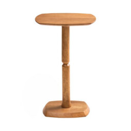 MH London Firma Side Table Solid Wood Bedside Table For Living Room And Bedroom - thumbnail 5