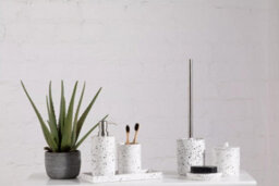 Orsina Gozo Concrete Toilet Brush Modern Edition - thumbnail 3
