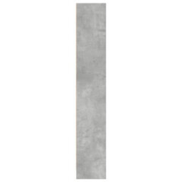 Berkfield Bookcase Concrete Grey 40X24X143 Cm Engineered Wood - thumbnail 5