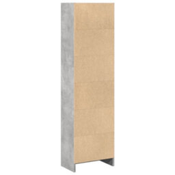 Berkfield Bookcase Concrete Grey 40X24X143 Cm Engineered Wood - thumbnail 6