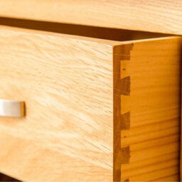 London Oak 85Cm Console Table With Baskets - Fully Assembled By Roseland Furniture - thumbnail 6