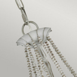 Luminosa Lighting Elstead Feiss Maryville 9 Light Chandelier Washed Grey - thumbnail 3