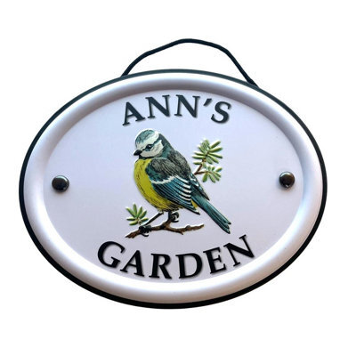 Mulberry Studios Decorative Bird Garden Sign - Ann's Garden