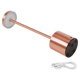 Urbn-Living Urbnliving Cordless Rechargeable Led Touch Table Lamp Dimmable Usb Night Light - Copper Set Of 2 - thumbnail 6