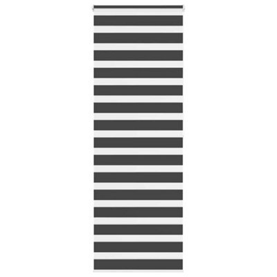 Walplus Zebra Blind Black 75X200 Cm Fabric Width 70.9 Cm Polyester - image 1