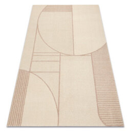 RugsX Flux 461.14.ae200 Wool Carpet Osta - Geometric, Structural, Loft Beige Pink 240X340 Cm - thumbnail 4