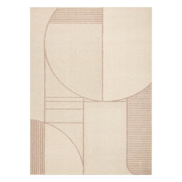 RugsX Flux 461.14.ae200 Wool Carpet Osta - Geometric, Structural, Loft Beige Pink 240X340 Cm - thumbnail 2