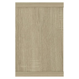 Berkfield Wall Cube Shelf 2 Pcs Sonoma Oak 60X15X23 Cm Engineered Wood - thumbnail 6