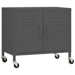 Vidaxl Storage Cabinet Anthracite 60X35X56 Cm Steel - thumbnail 2
