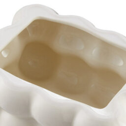 Thehotsale White Ceramic Tissue Box Cover Tissue Holder For Desk Bathroom Kitchen Office Milk - thumbnail 6