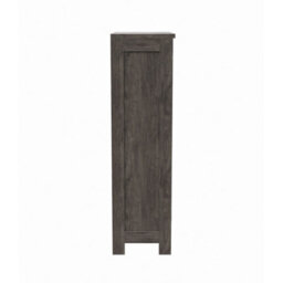 Living And Home Grey Wooden Sideboard Storage Cabinet - thumbnail 3