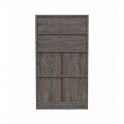 Living And Home Grey Wooden Sideboard Storage Cabinet - thumbnail 2