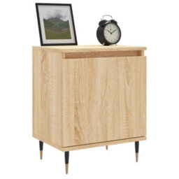 Berkfield Elegant Bedside Cabinets 2 Pcs Sonoma Oak 40X30X50 Cm Engineered Wood - thumbnail 3