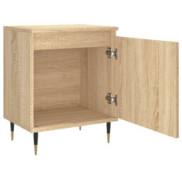 Berkfield Elegant Bedside Cabinets 2 Pcs Sonoma Oak 40X30X50 Cm Engineered Wood - thumbnail 6