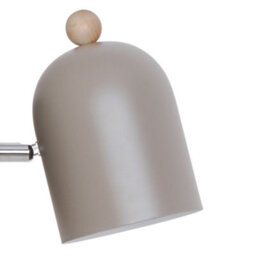Nordlux Gaston Indoor Wall Light Brown Metal Sensor E27 Adjustable Head - Plug In Or Mains Powered , Ip20 - thumbnail 3