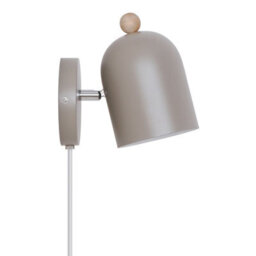Nordlux Gaston Indoor Wall Light Brown Metal Sensor E27 Adjustable Head - Plug In Or Mains Powered , Ip20 - thumbnail 4