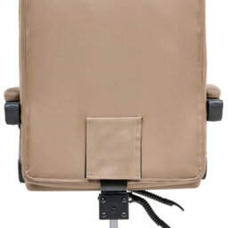 Beliani Executive Chair Serene Faux Leather Brown - thumbnail 9