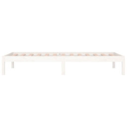 Berkfield Day Bed Without Mattress White 80X200 Cm Solid Wood Pine - thumbnail 9