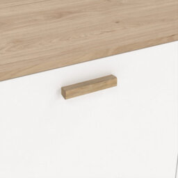 Furniture To Go Ikast Sideboard 2 Doors + 1 Drawer In Jackson Hickory And White - thumbnail 9